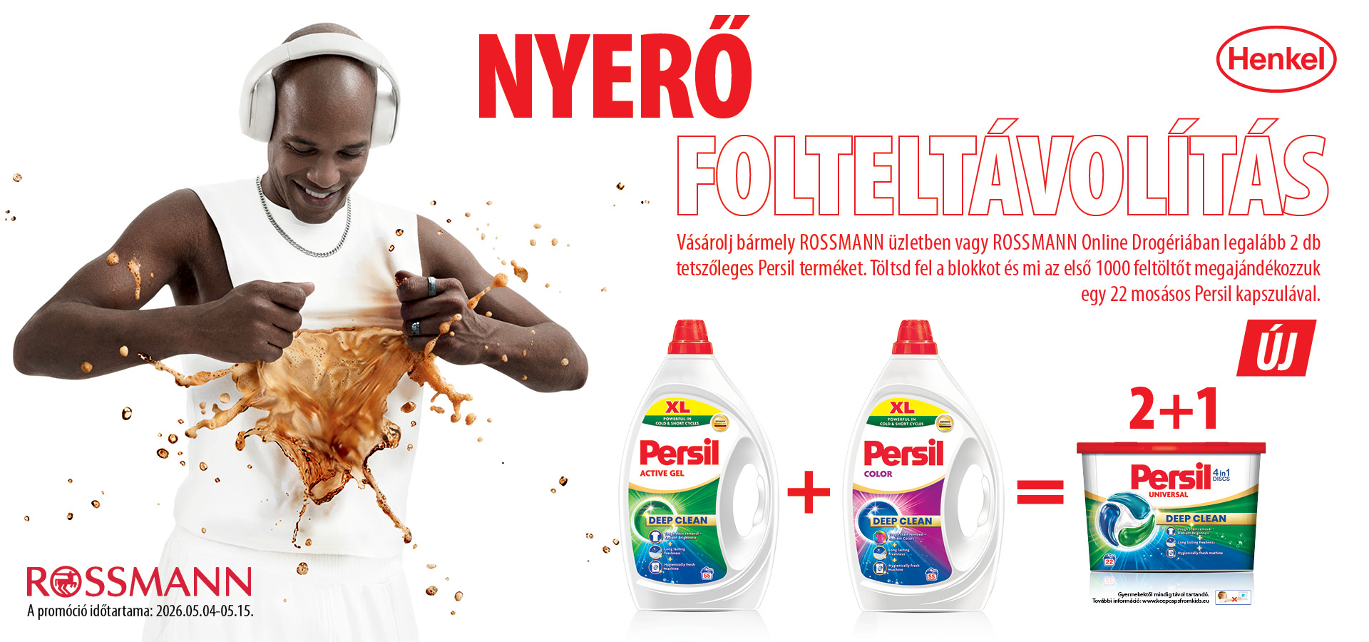 Nyerő folteltávolítás - Persil