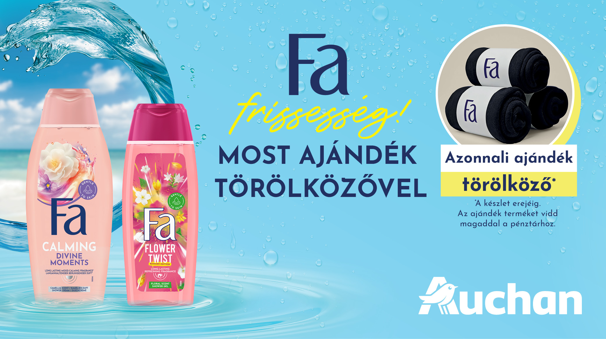 Fa Auchan promóció