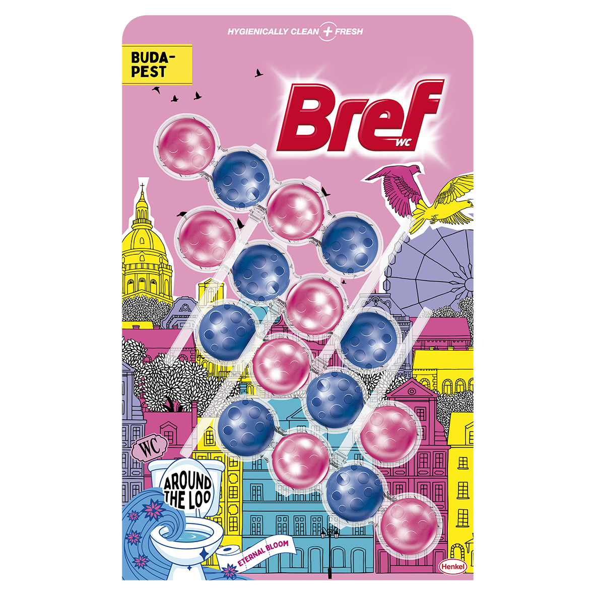 Bref LE Around the Loo Budapest 4x50g