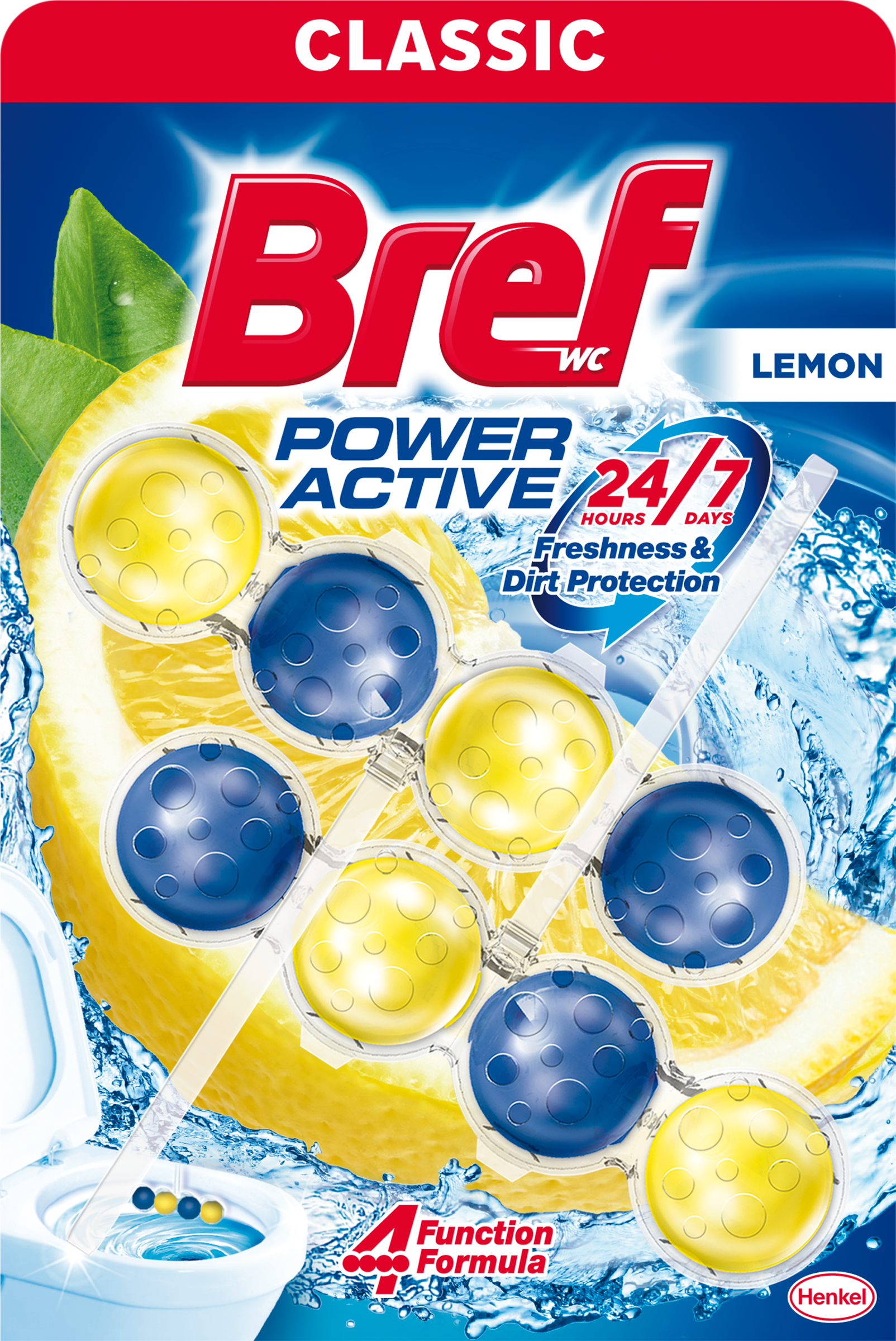 Bref Power Active Lemon  2x50g