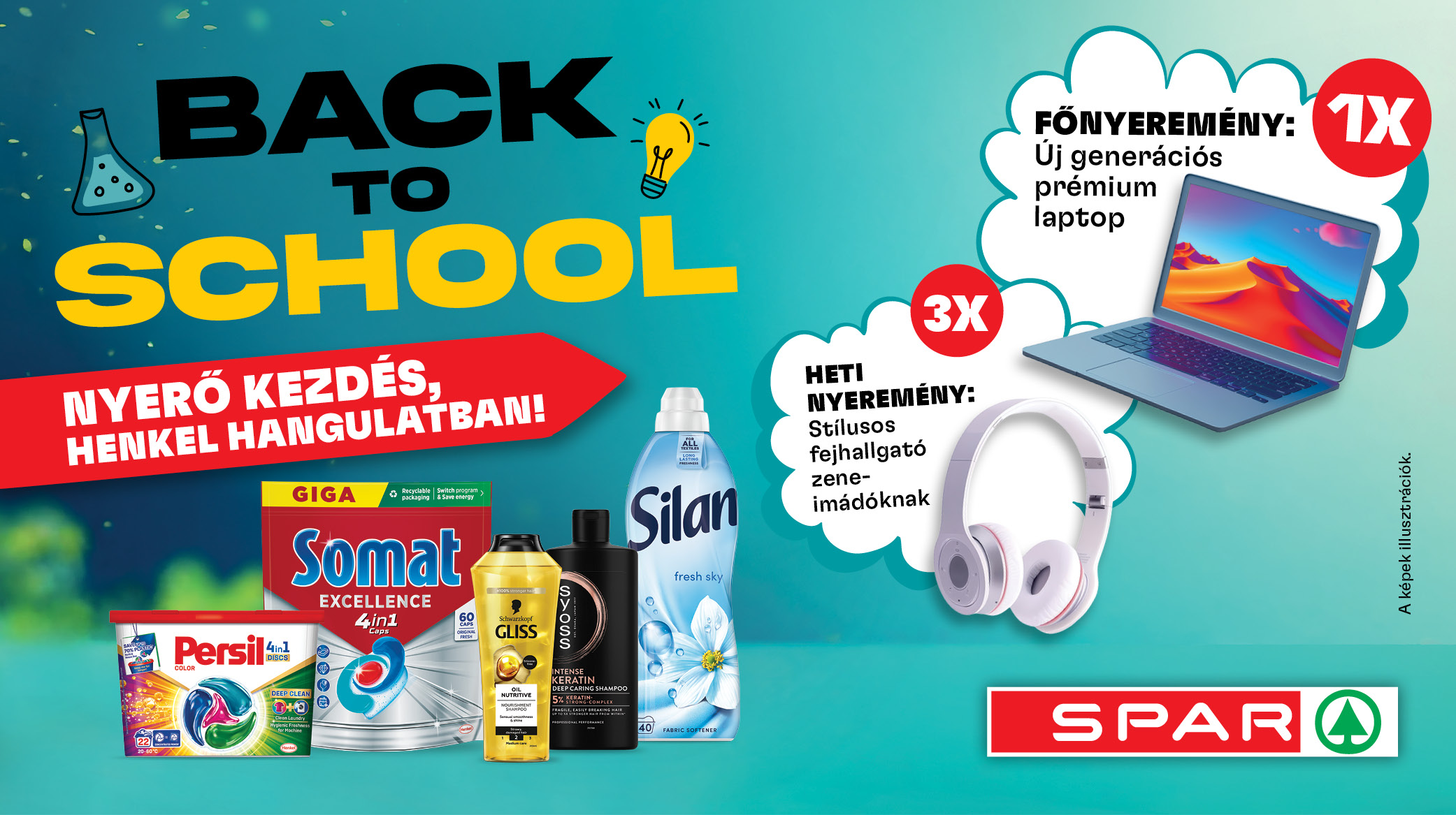 Henkel Spar Back to School promóció