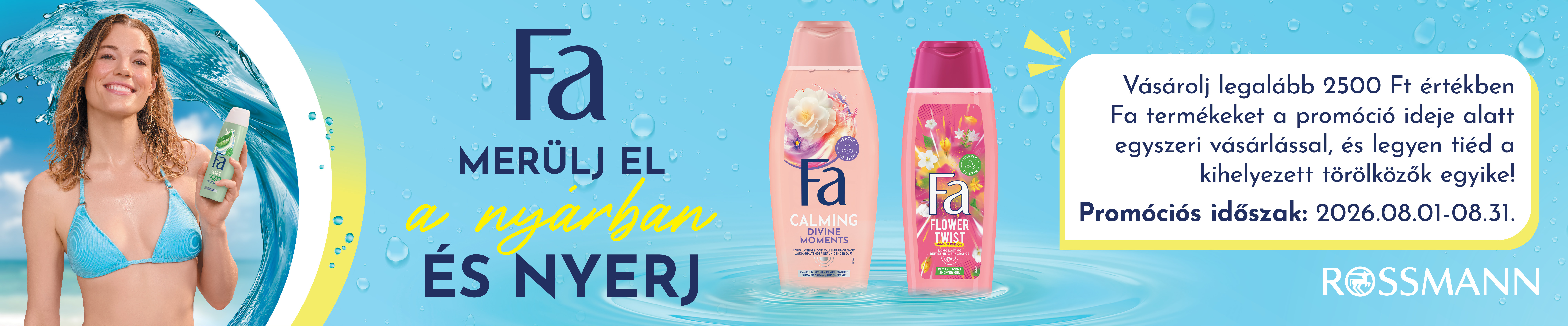 Fa Rossmann promóció