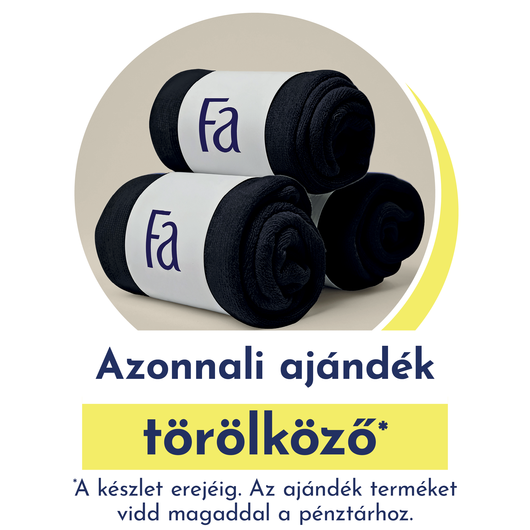 Azonnali, garantált ajándék a készlet erejéig - Fa törölköző