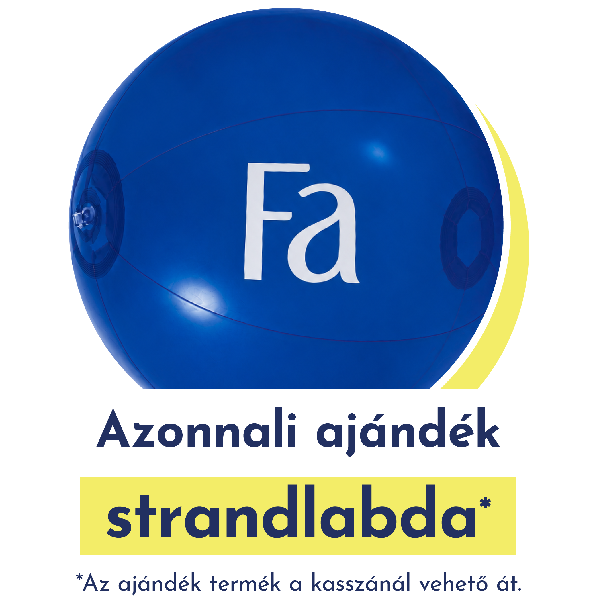 Azonnali, garantált ajándék a készlet erejéig - Fa strandlabda